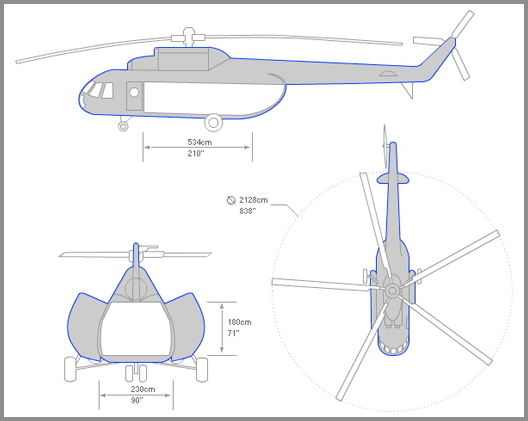 схема Mil Mi-8